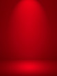 Abstract red background for web design templates, valentine, helloween, christmas, product studio room and business report with smooth gradient color.