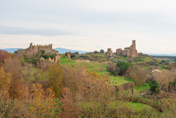 Wall Mural - Tuscania (Italy) - A gorgeous etruscan and medieval town in province of Viterbo, Tuscia, Lazio region. It's a tourist attraction for the many churches and the lovely historic center.