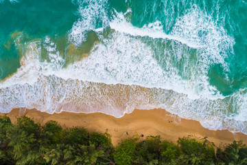  Exotic turquoise sea wave beach nature landscape