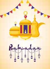 Wall Mural - ramadan kareem celebration