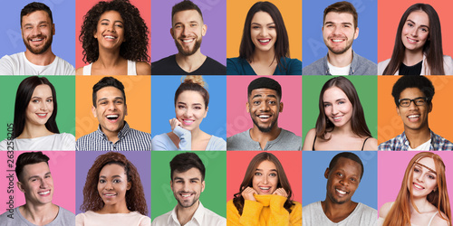 Young and happy concept Fototapeta