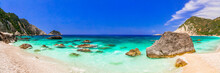 Best Beaches Of Greece - Myrtos In Kefalonia, Ionian Islands