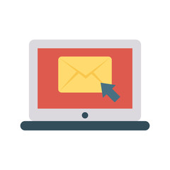 Wall Mural - email message inbox