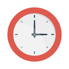 Wall Mural - time clock watch