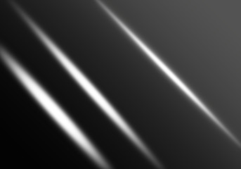 Wall Mural - abstract black background with luminous light lines for your design.