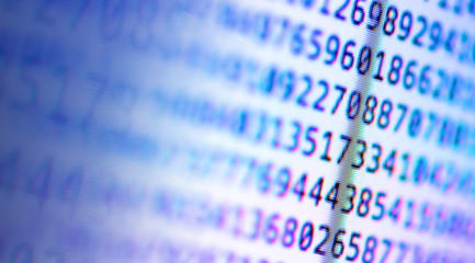 Wall Mural - program computer code
