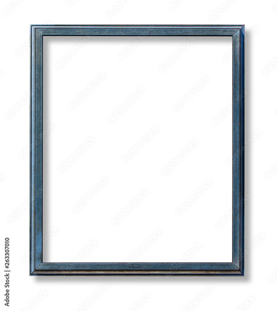 blue wooden frame Stock Photo | Adobe Stock