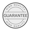 High quality guarantee logo vector.