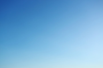 Wall Mural - clear blue sky background