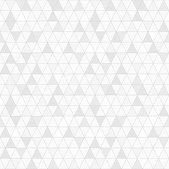 Triangle seamless pattern vector, random gray shade.