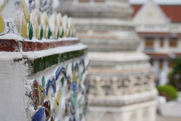 Wall Mural - Wat arun as a famous landmark in Bangkok, Thailand