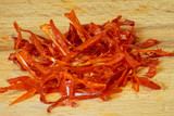 Fototapeta  - Finely chopped rawit chili pepper