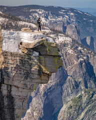 Wall Mural - half dome hike 