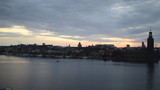 Fototapeta Big Ben - stockholm sunset 16:9 ratio
