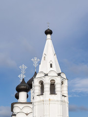 Wall Mural - Belfry of orthodox church in Belozersk