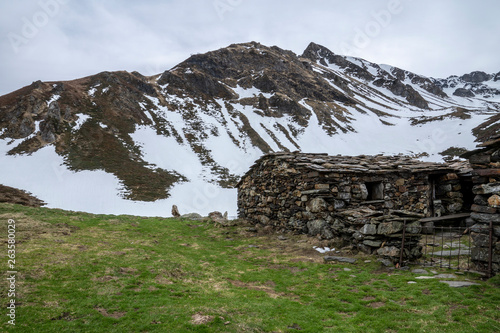 Refuge Montagne Pyrénées France Lac Daygue Rouye Campan