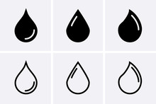 Water Drop Icons