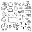 © orfeev - Business strategy vector doodle icon sketch set