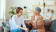 © JenkoAtaman - conflict of family two generations old mother and adult daughter.