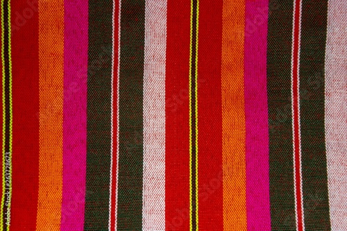 Cuadros en Lienzo Abstract plaid Texture Background of loincloth or Thai Bathing Cloth