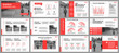 © alexdndz - Business presentation slides templates from infographic elements. Can be used for presentation template, flyer and leaflet, brochure, corporate report, marketing, advertising, annual report, banner.