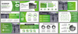 © alexdndz - Business presentation slides templates from infographic elements. Can be used for presentation template, flyer and leaflet, brochure, corporate report, marketing, advertising, annual report, banner.