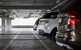 row of cars on parking