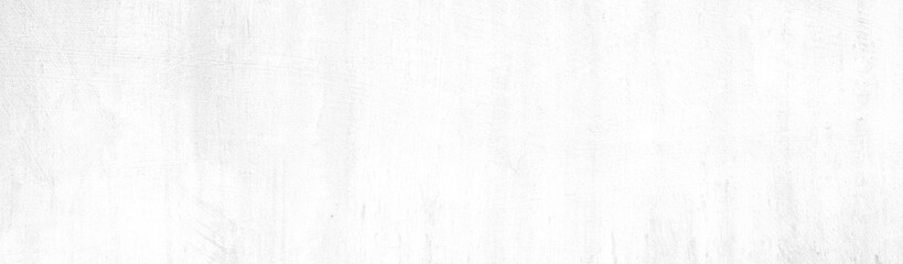 white grunge concrete wall background in web header banner size.