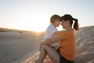 Happy together - mother and son