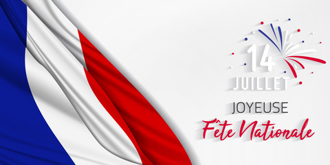 14 Juillet - Fête Nationale. 14 juillet en France - fête nationale