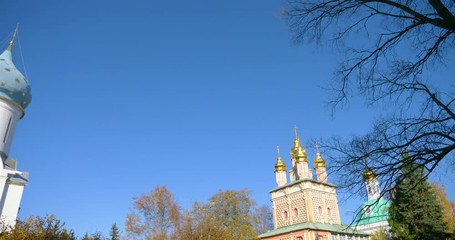 Wall Mural - Architectural Ensemble of the Trinity Sergius Lavra in Sergiev Posad in Moscow Russia. Russian monastery and the spiritual centre of the Russian Orthodox Church.