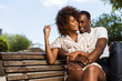 © Samuel B. - Outdoor protrait of black african american couple embracing each other