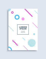 Wall Mural - Cover modern abstract design template.