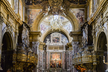 San Gregorio Armeno Church In Naples, Italy
