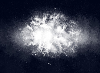 Wall Mural - abstract space background. it can be used for posters, cards, flyers, brochures, magazines and any k