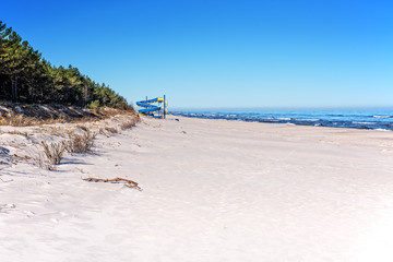 Sticker - Rutschbahn Strand Sand Düne Karwia