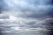 Stormy stratus clouds background / texture