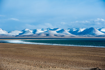 Wall Mural - Tanggula Mountains in Tibet, China