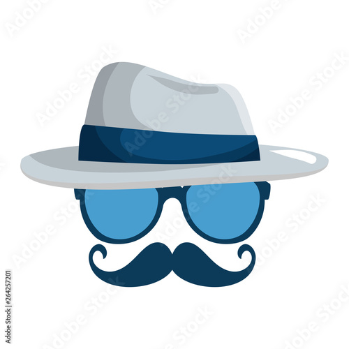 eyeglasses-and-mustache-with-tophat-hipster-style