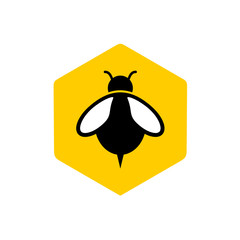 Sticker - creative bee design