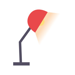 Sticker - lamp office icon