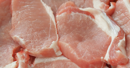 Poster - Fresh raw pork chop