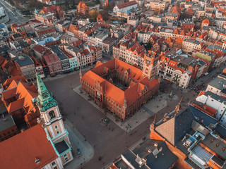 Wall Mural - Sunset in Torun