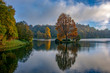 © beartomcat - 'Reflecting on Autumn'. Stourhead, near Mere, Wiltshire.