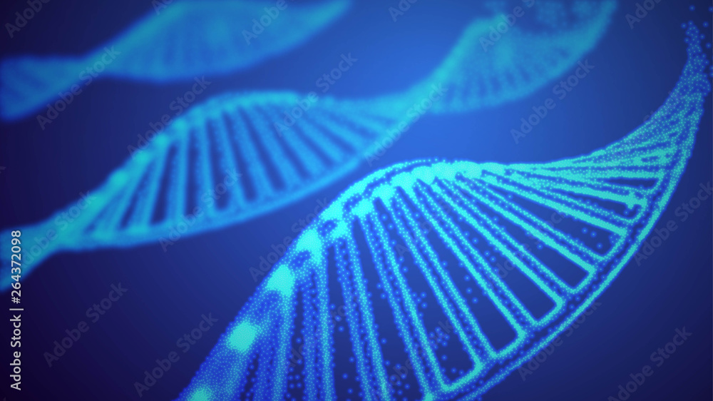 Genome dna vector illustration. DNA structure EPS 10. Genome sequencing concept of gmo and genome editing. Pharmaceutical chemistry and dna research. Biotechnology of molecule connection . Human - obrazy, fototapety, plakaty 