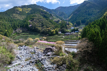 長屋の沈下橋