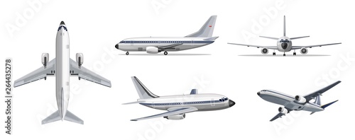 Fotografiet  Airlines transportation concept