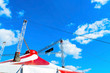 © katrin888 - Circus tent under the blue cloudy sky