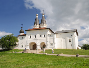 Wall Mural - Holy Gates of Ferapontov Monastery, Russia