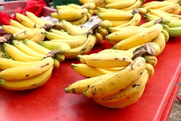 Sticker - Banana at the market